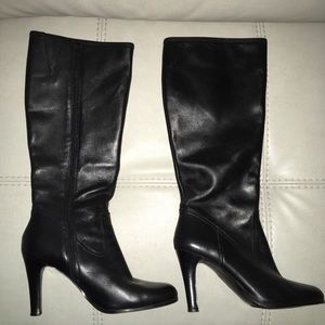 Ralph Lauren Bryce Leather Boots (Like-New)